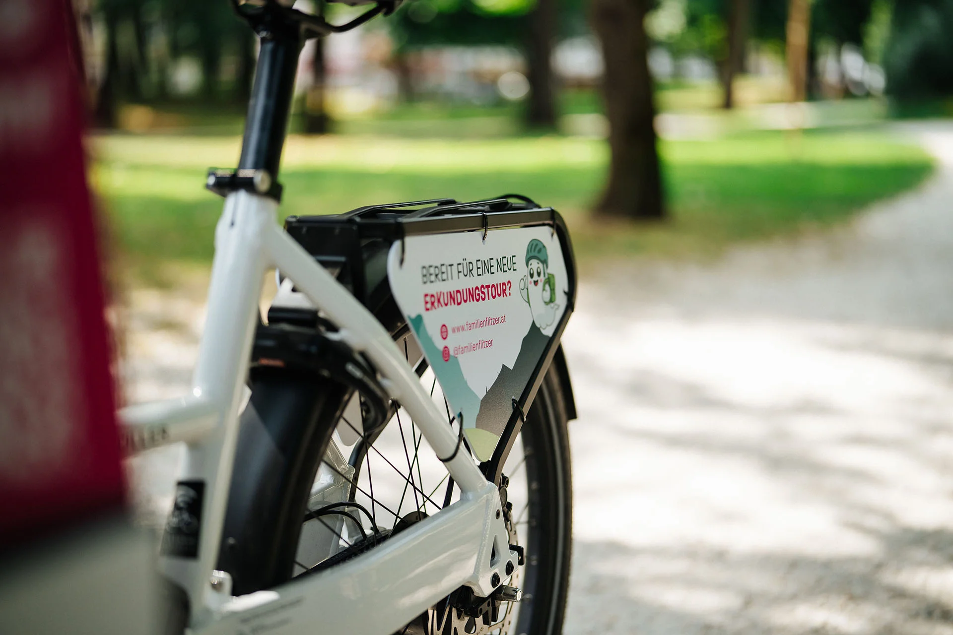 FamilienFlitzer 3 Familienflitzer Fahrradbeklebung