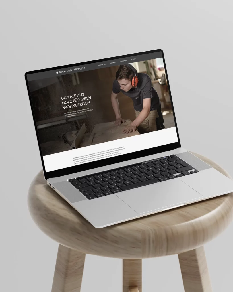 Tischlerei Meisinger 7 Tischlerei Meisinger Website 2 SATO studio