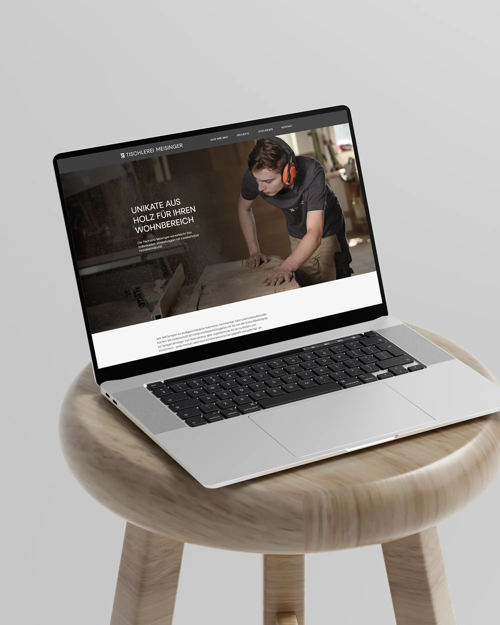 Tischlerei Meisinger 4 Tischlerei Meisinger Website 2 SATO studio