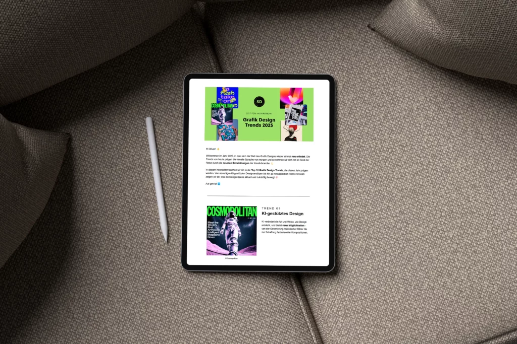 Seeds Designinstitut 7 Seeds Newsletter Mockup 1 SATO studio