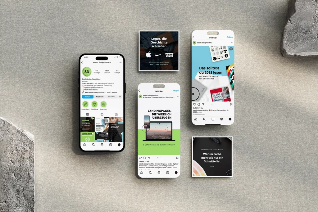 Seeds Designinstitut 2 Seeds Social Media Mockup 1 SATO studio